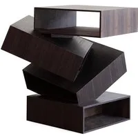 porro table basse balancing boxes (eucalyptus - bois)