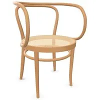 thonet chaise avec accoudoirs 209 (beech nature - frêne teinté i)