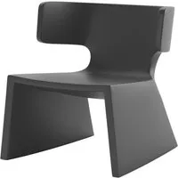 alma design fauteuil meg (anthracite - polyéthylène)