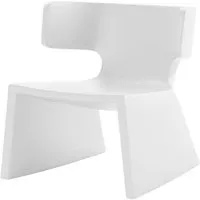 alma design fauteuil meg (blanc - polyéthylène)