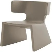 alma design fauteuil meg (sable - polyéthylène)