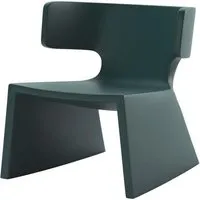 alma design fauteuil meg (vert bois - polyéthylène)