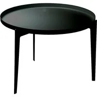 covo table basse illusion (noir grand - métal peint à la poudre)