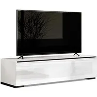 munari meuble tv genova ge 152 ge152bi (blanc - verre)