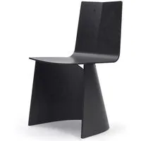 classicon chaise venus (chêne peint en noir - bois massif)
