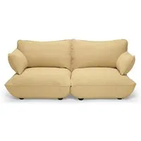 fatboy canapé à 2 places sumo sofa medium (honey - 82% polyester, 18% acrylique)