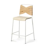 design house stockholm chaise de bar torso frêne-naturel