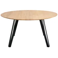 muubs table à manger space ø 150 cm chêne