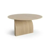 swedese table basse savoa h45 cm chêne laqué