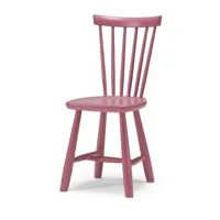 stolab chaise enfant lilla åland bouleau 33 cm rose poudré