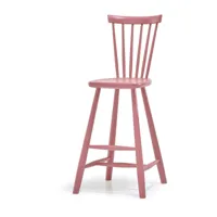stolab chaise enfant lilla åland bouleau 52 cm rose poudré