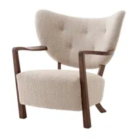 &tradition chaise longue wulff atd2 fauteuil noyer huilé-karakorum