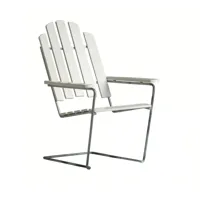 grythyttan stålmöbler chaise longue a3 chêne laqué banc-galvanisation à chaud