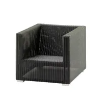 cane-line fauteuil lounge chester graphite