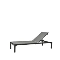 cane-line chaise longue relax grey