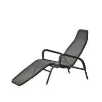 cane-line chaise longue sunrise graphite