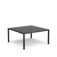 swedese table de salon bespoke lasuré noir, h.55 cm