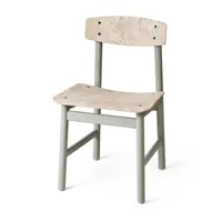 mater chaise conscious bm3162 hêtre gris-bois gris usé
