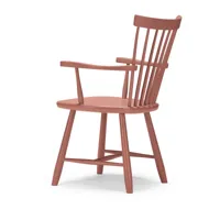 stolab chaise avec accoudoirs lilla åland bouleau brique 42