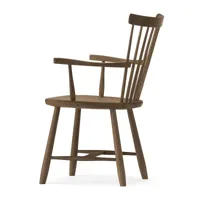 stolab chaise avec accoudoirs lilla åland chêne smoked oak