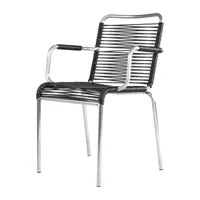 fiam fauteuil mya aluminium black