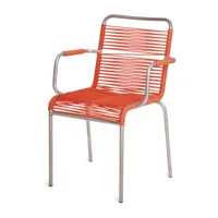 fiam fauteuil mya aluminium orange