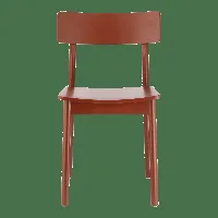 scandi living chaise horizon red