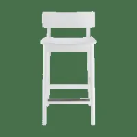 scandi living chaise de bar horizon 87 cm white