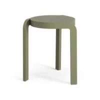swedese tabouret spin h44 cm frêne-moss green