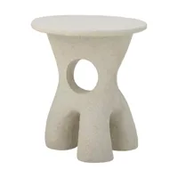 bloomingville table d'appoint amiee ø37x43,5 cm white
