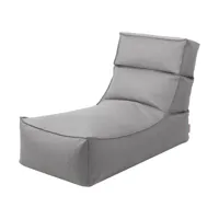 blomus pouf stay fauteuil lounge 60x120 cm stone