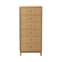 fdb møbler commode butler a87 oak nature lacquered