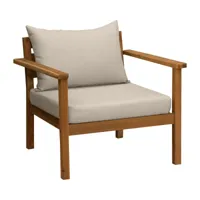1898 fauteuil lounge stockaryd teak/beige