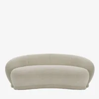 canapé design tissu beige bianca