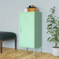 vidaxl armoire de rangement vert menthe 42,5x35x101,5 cm acier