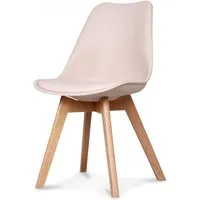 chaise design style scandinave rose blush esben