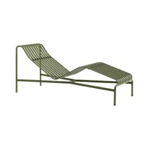 bain de soleil, chaise longue et hamac - palissade olive acier finition époxy