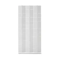 objet insolite & décoratif - paravent divide it blanc l 90 x p 30 x h 187 cm