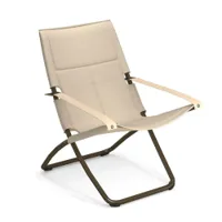 bain de soleil, chaise longue et hamac - snooze cosy bronze poli / havane