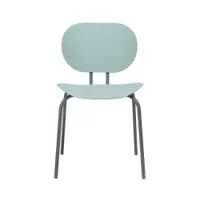 chaise et petit fauteuil extérieur - hari pp outdoor vert / gris anthracite