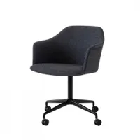 fauteuil de bureau - rely hw50 noir re-wool 198