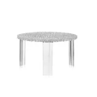 table basse - t-table cristal ø 50 x h 28 cm