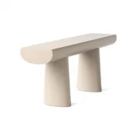 table - console abricot l 190 x p 43 x h 76 cm