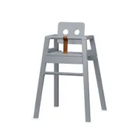 siège - chaise haute robot gris