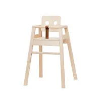 siège - chaise haute robot bois