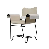 fauteuil extérieur - tropique avec franges noir limonta udine 12