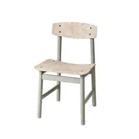 chaise - conscious bm3162 hêtre gris/ wood waste grey