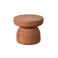 table basse - tototò h 36 terracotta