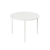 table basse - pausa blanc  ø 60 x h 45 cm