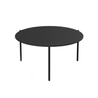 table basse - pausa noir ø 80 x h 40 cm